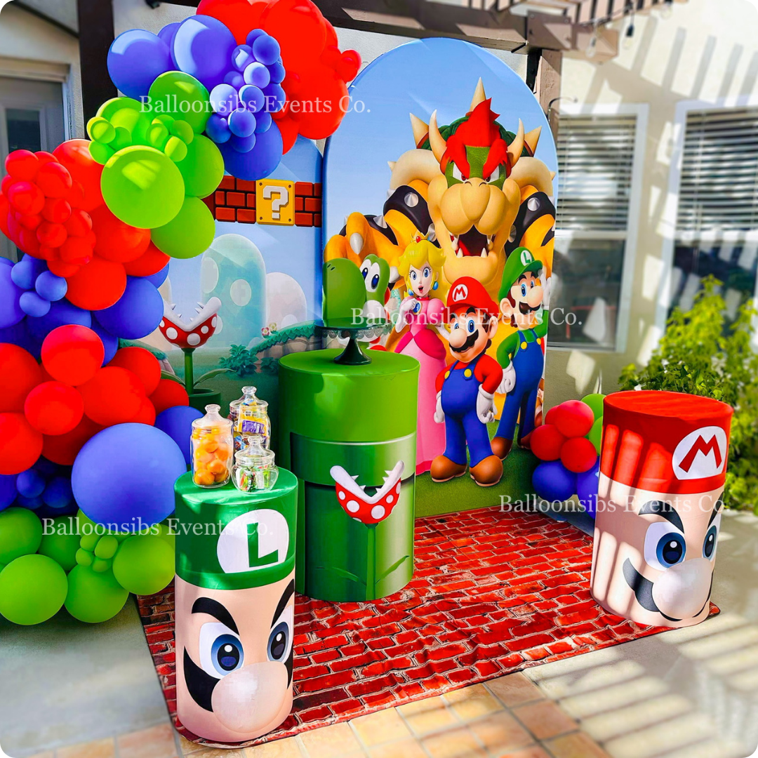 Mario Backdrop Set