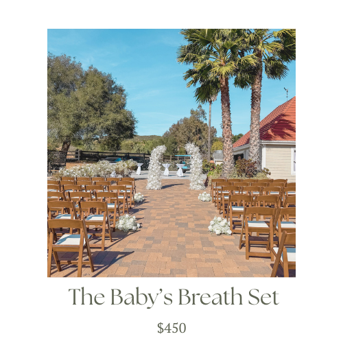 Broken Arch with 6 aisle markers