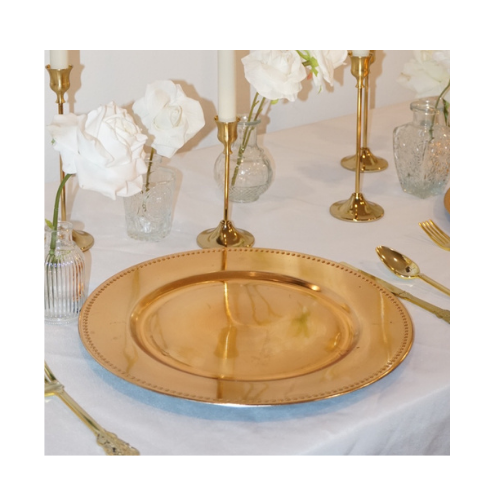 Brass Charger Plate - S1.50